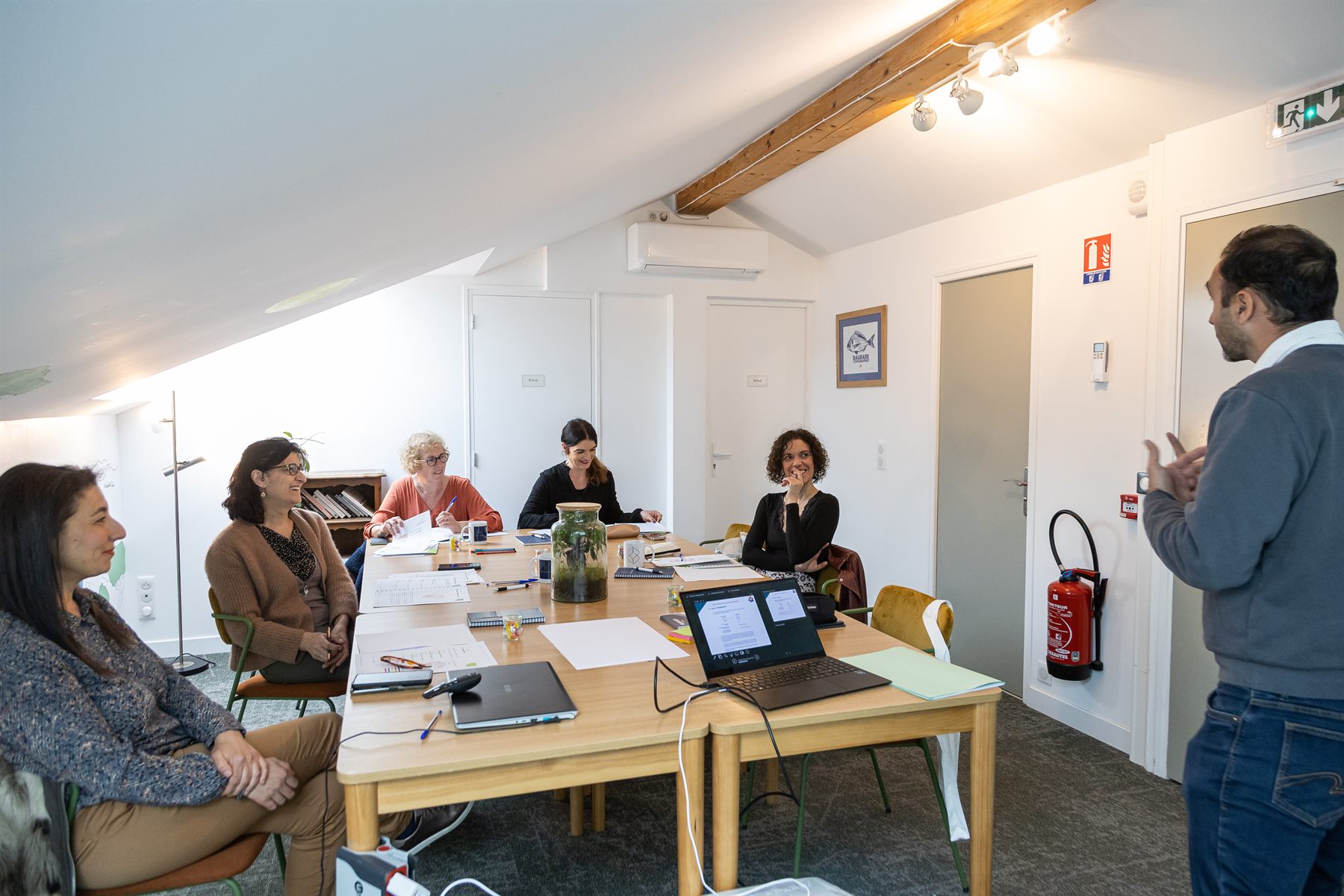Réunion de formation continue du réseau The Canopist